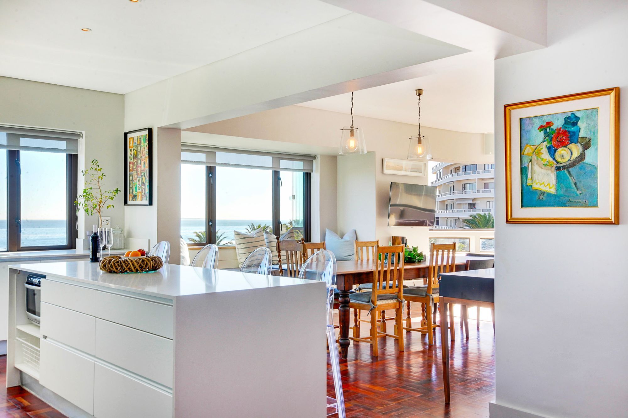 Backup Powered Sea View Apartment On The Promenade Kapstadt Exterior foto